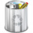 Status user trash full Icon